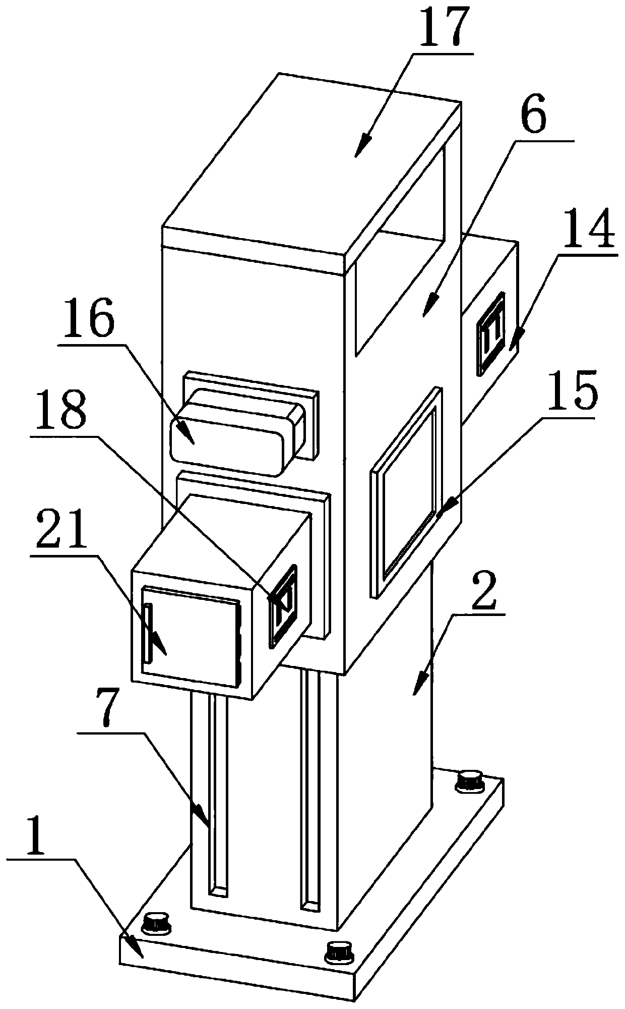 Face recognition and two-dimensional code riding system based on bus application scene