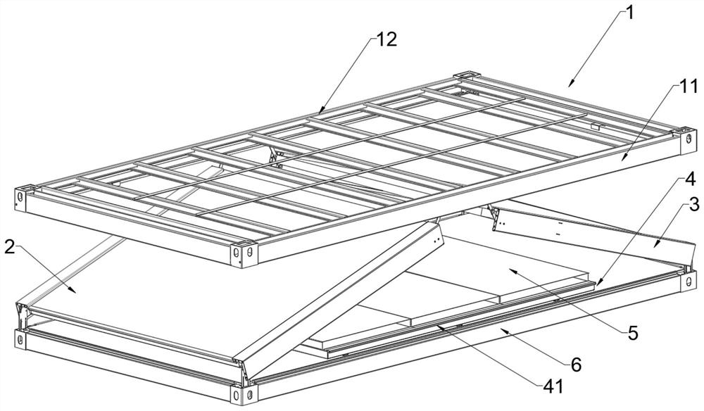 Box-type house capable of being rapidly installed