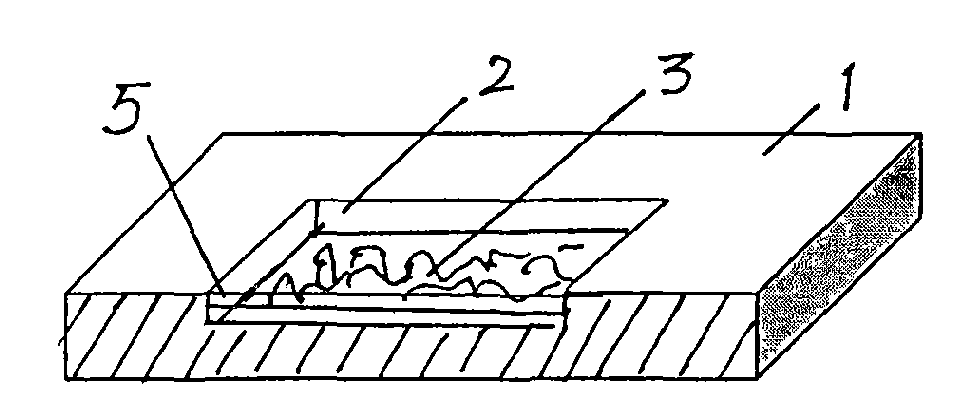 Table top with relief effect and making method thereof