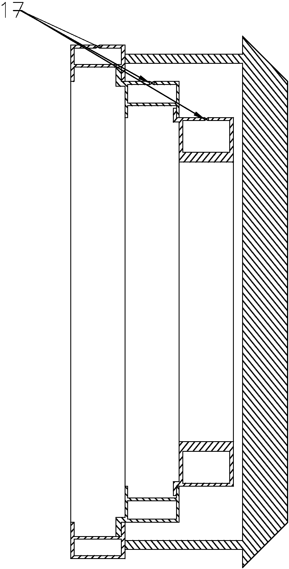 Lamp tube two-end lighting lamp