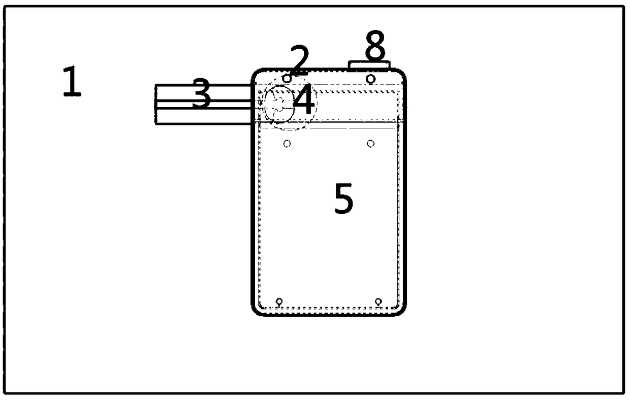 Air refresher mounting method for sharing ventilation of remained space of air conditioner mounting holes