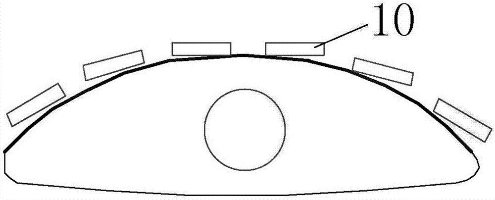 Ultrasonic peeping probe and elastic imaging system and method