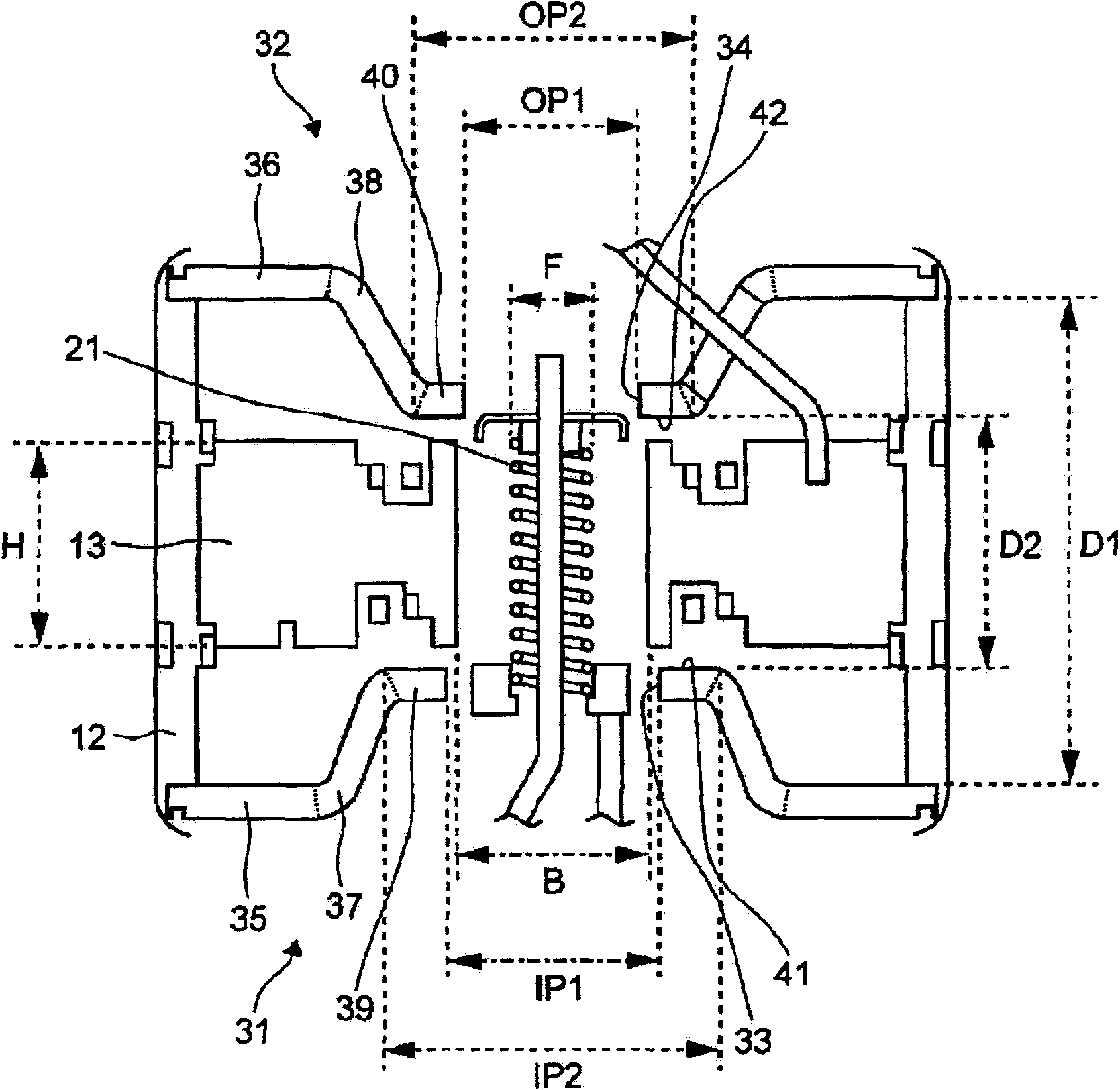 Magnetron for microwave oven