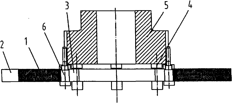 Method for assembling gear set and special tool thereof