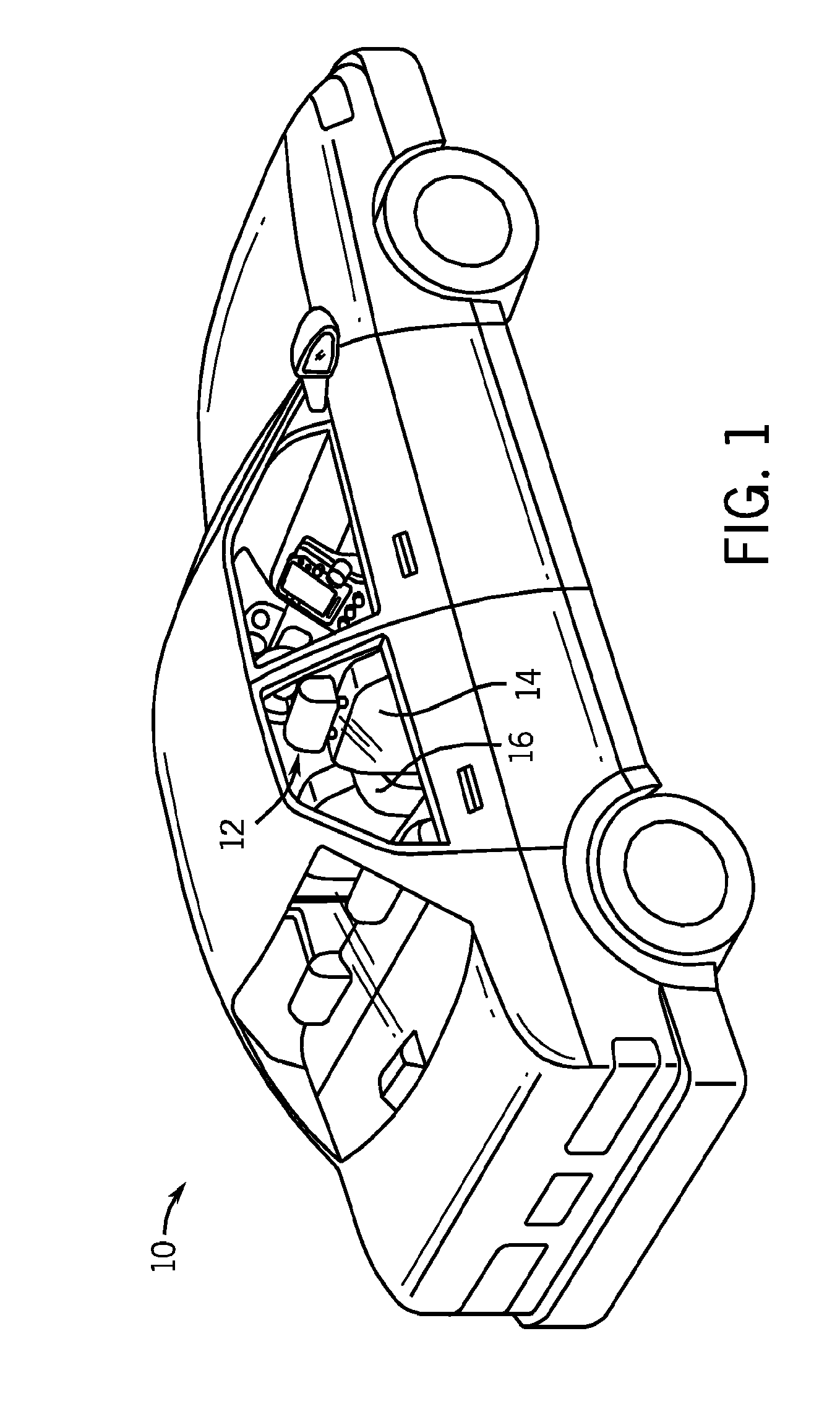 Hinge assembly for vehicle interior trim component