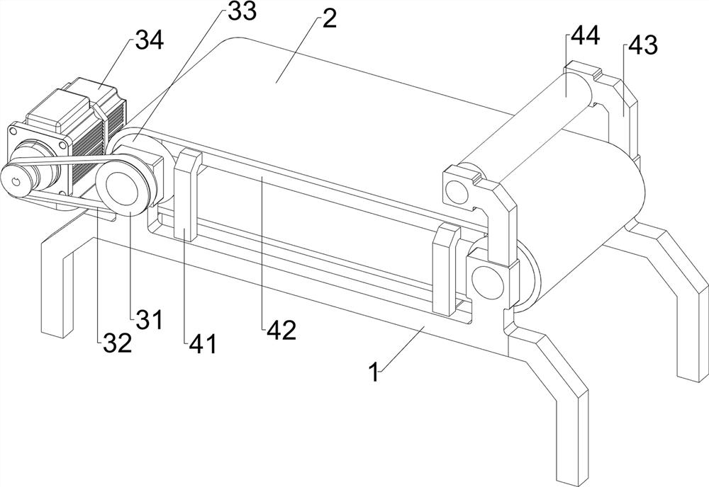 Steel pipe raw material surface rust removal equipment for intelligent manufacturing