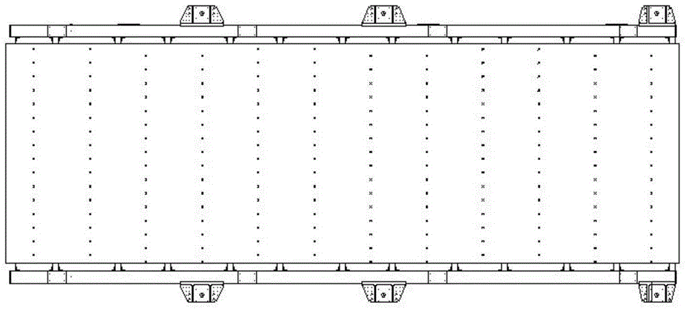 Automatic accurate measurement method for satellite large-size planar array SAR antenna