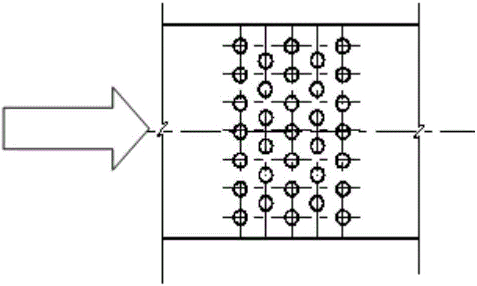 Desulfurizing tower inlet flue duct and system with desulfurized wastewater concentration function