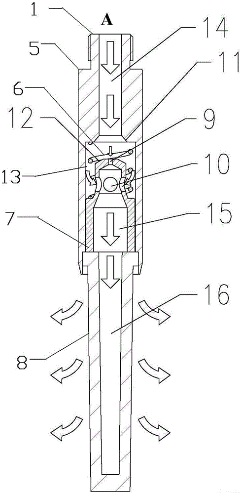 Safety type cylinder valve