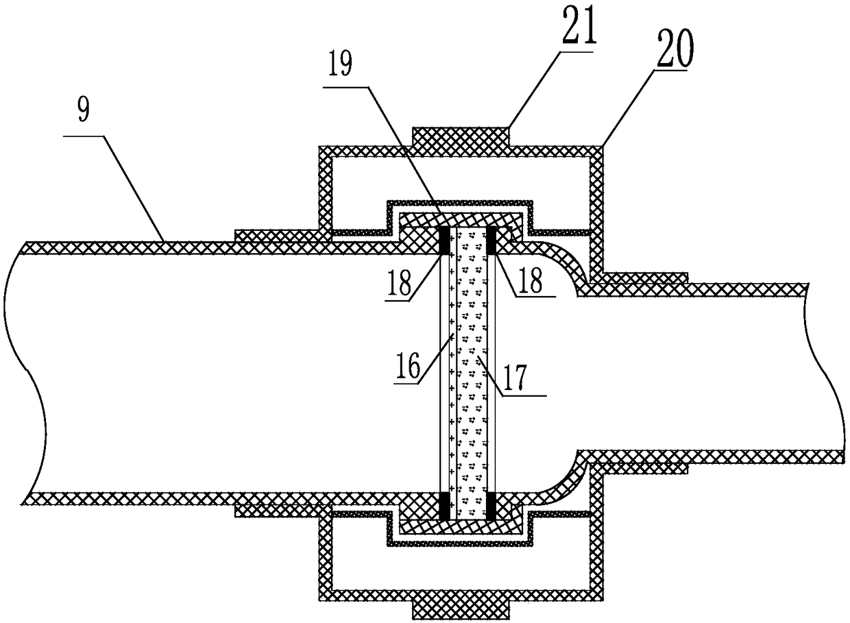 Refrigeration device for collecting of underwater microorganism samples, and underwater microorganism sample collecting device and method