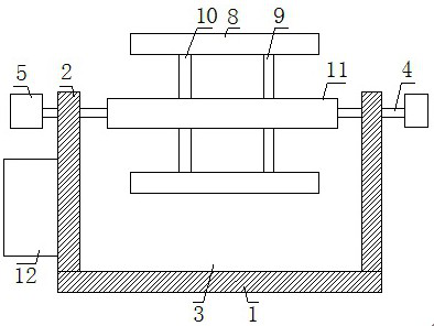 Stirring machining rapid cooling and lubricating device