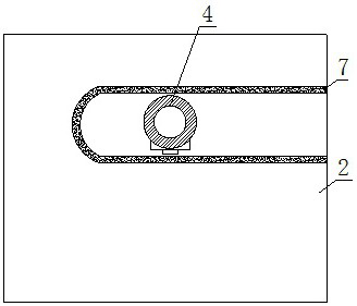 Stirring machining rapid cooling and lubricating device