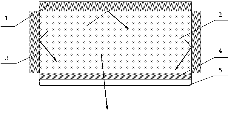 A light guide component for a betavoltaic isotope battery