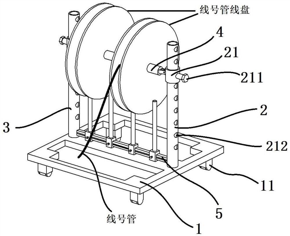 Wire marker tube printing tool