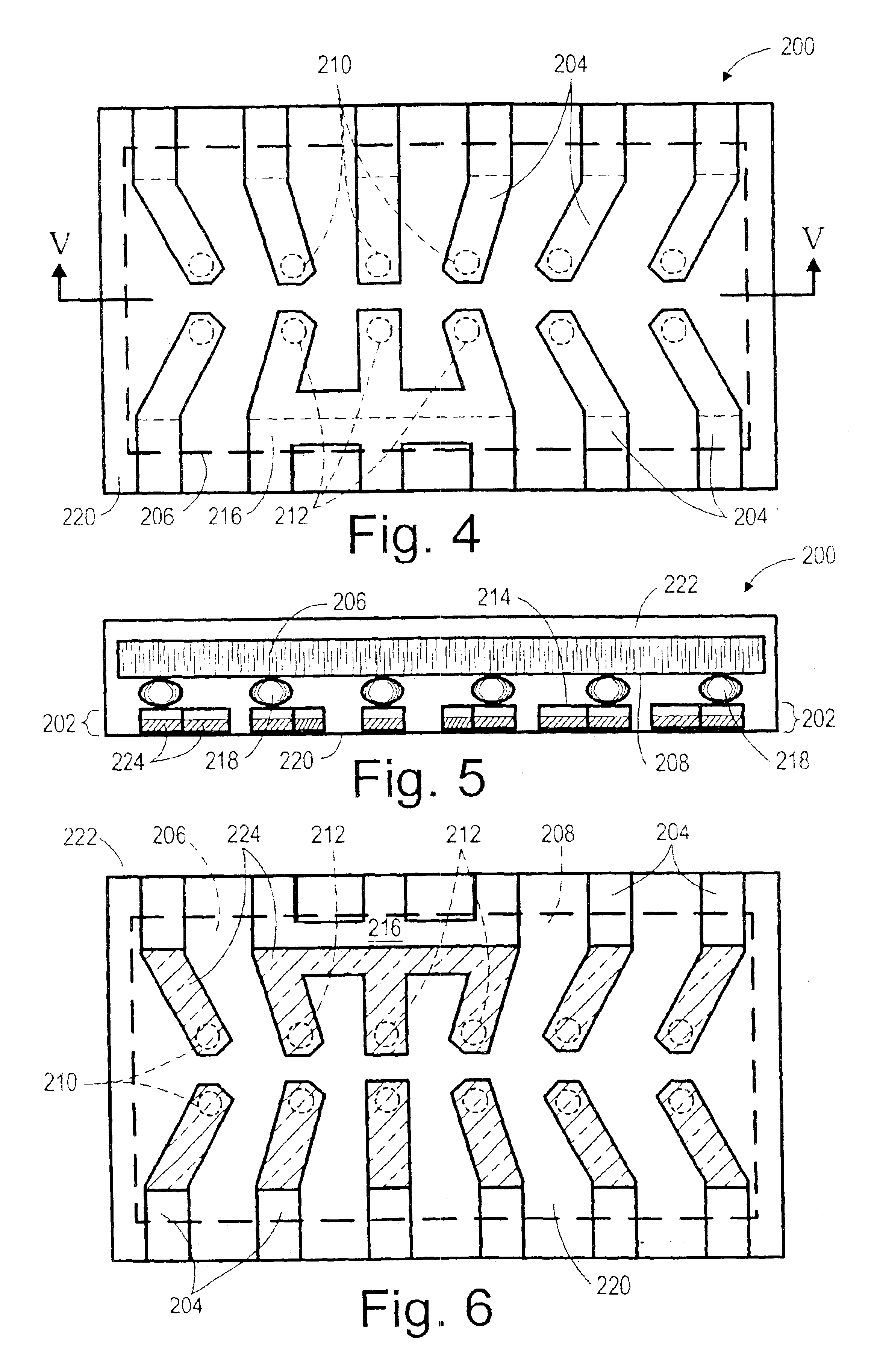 Thermally enhanced chip scale lead on chip semiconductor package and method of making same