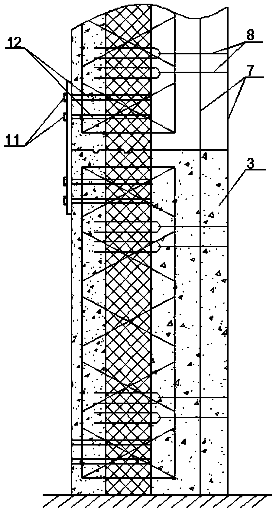 A construction method using wall units for laminated shear walls