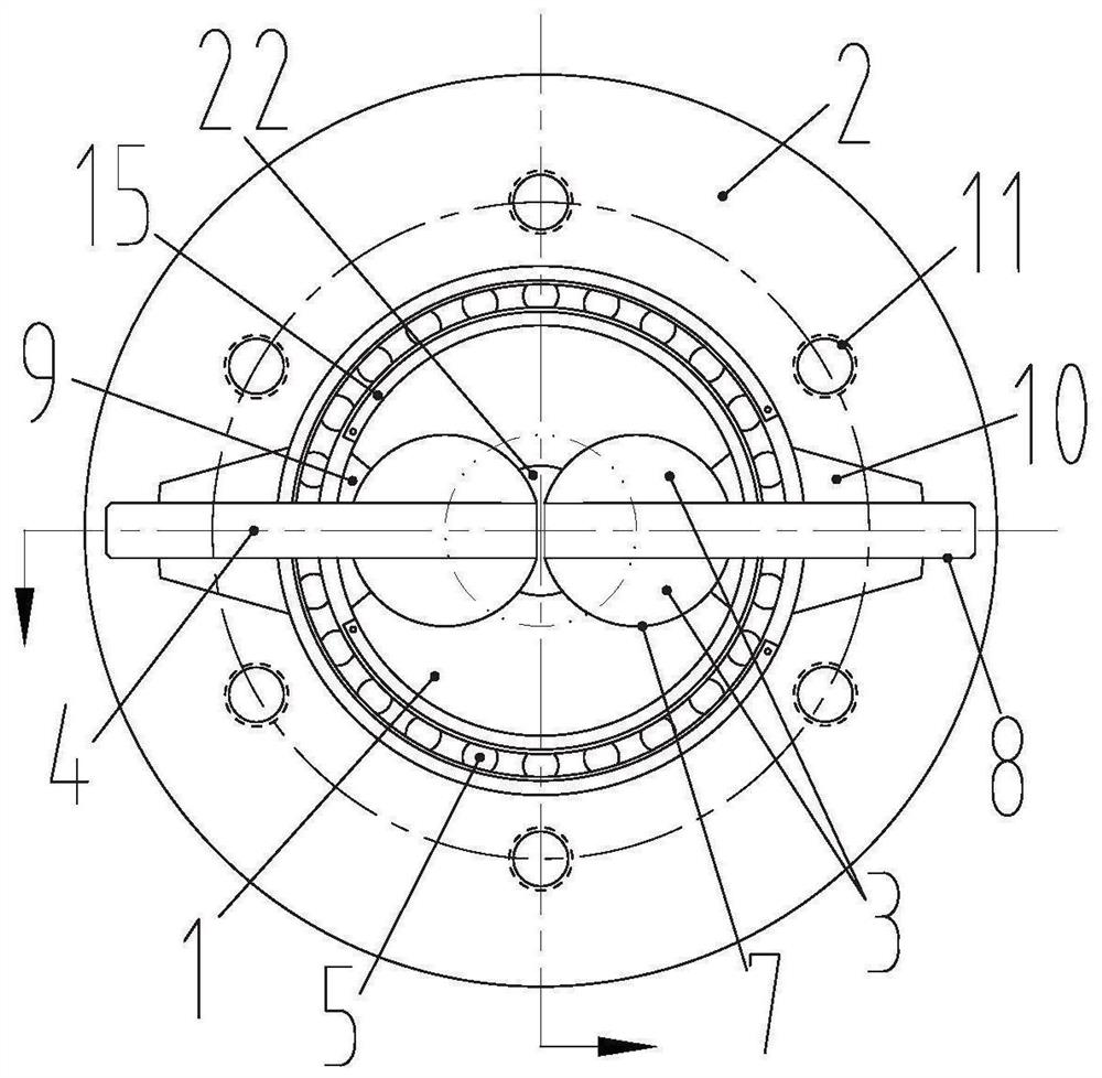 Wheel translation transmission mechanism