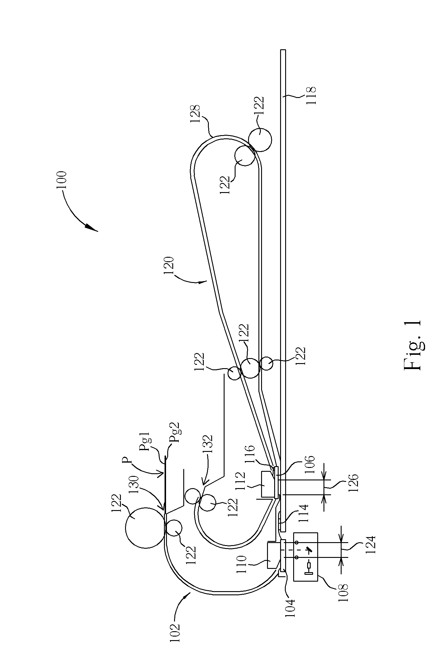 Double-side scan device with movable image scan module