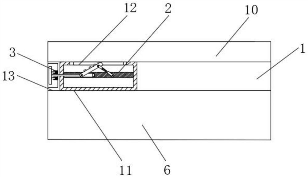 A kind of furniture board with replaceable surface wear-resistant layer