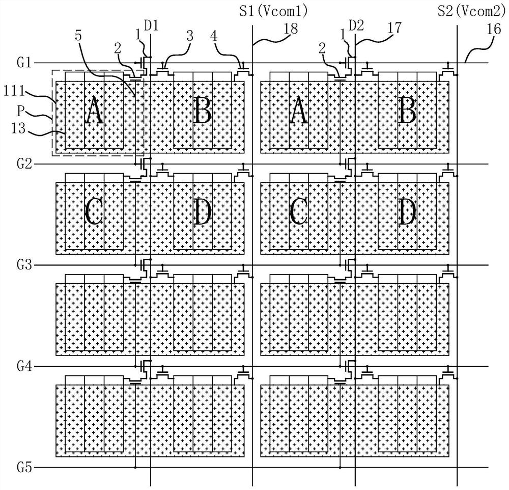 Array substrate and driving method thereof, liquid crystal display device and driving method thereof