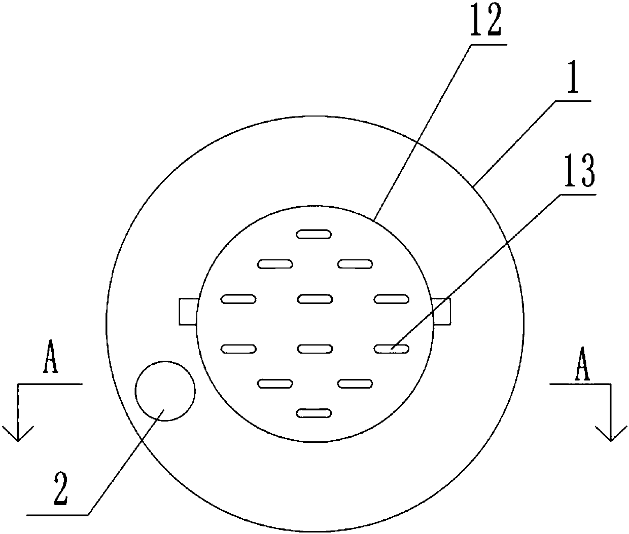 Application method of sewage treatment device