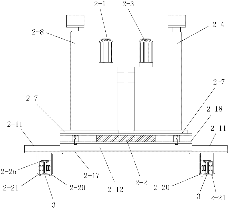 A transport mechanism for tunnel construction