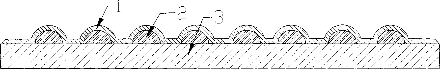 Method for preparing erosion-wear-resisting composite coating