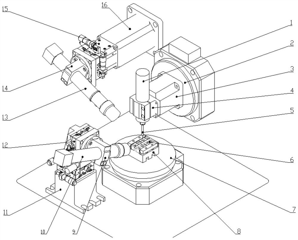 A tool setting method for machining terahertz slow wave structural parts