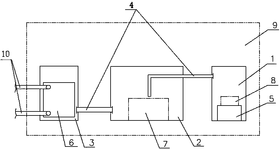 Method using vacuum brazing device to braze aluminum alloy workpiece