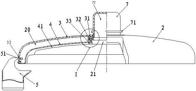 Protective energy-saving cover for high-pressure cooking pot