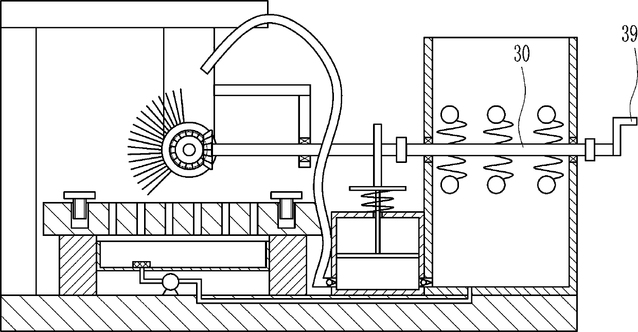 A kind of maternity gauze cleaning equipment