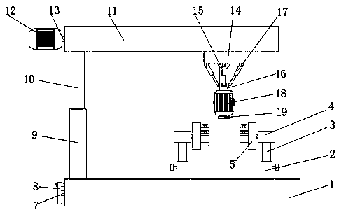 Polishing machine for building materials capable of adjusting polishing positions and polishing method thereof