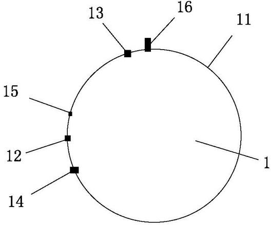 High-pressure water tank forming device and method for polymer-based carbon fiber composite materials