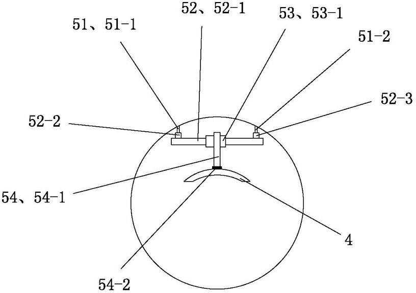 High-pressure water tank forming device and method for polymer-based carbon fiber composite materials