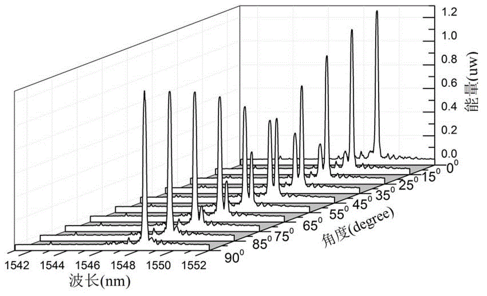 Orthogonal polarization fiber bragg grating vector torsion sensing device and detection method thereof