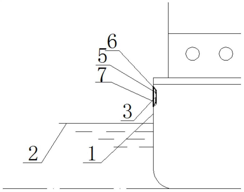 A passenger ship lifesaving system