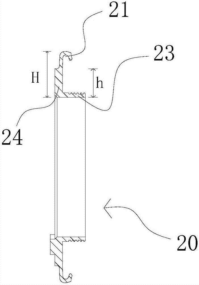 Wear ring easy to mount and used for reducing leakage