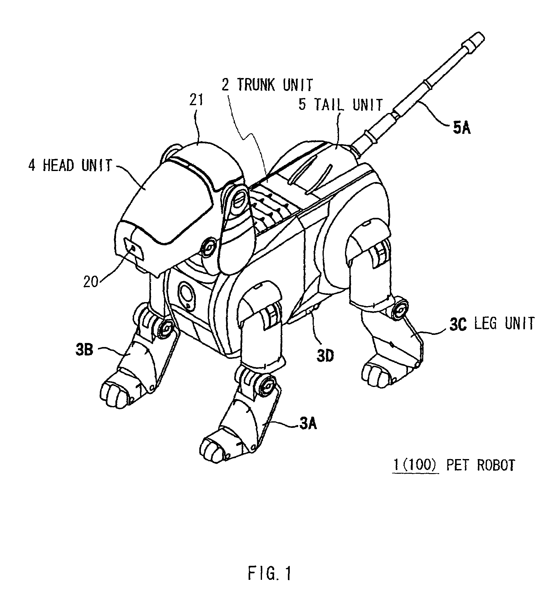 Robot apparatus, control method thereof, and method for judging character of robot apparatus