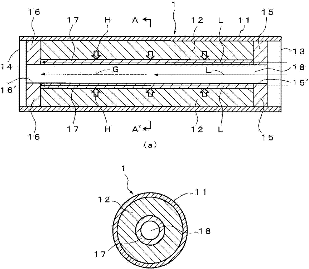 Heat storage container and heat storage device provided with heat storage container