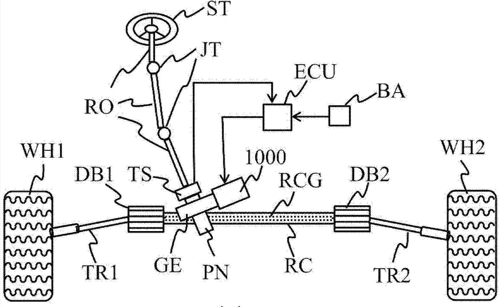 Rotating electrical machine and electric power steering system using the same