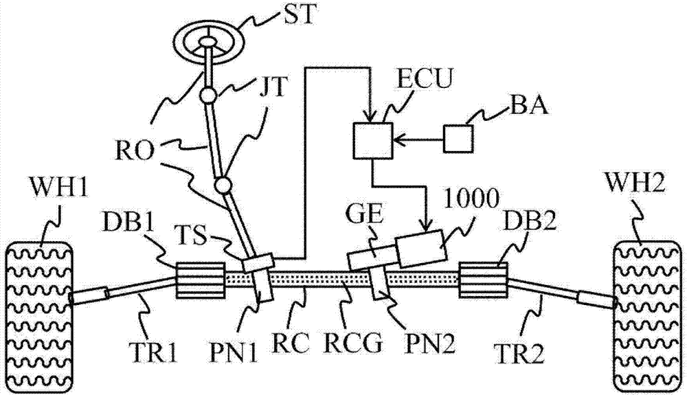 Rotating electrical machine and electric power steering system using the same