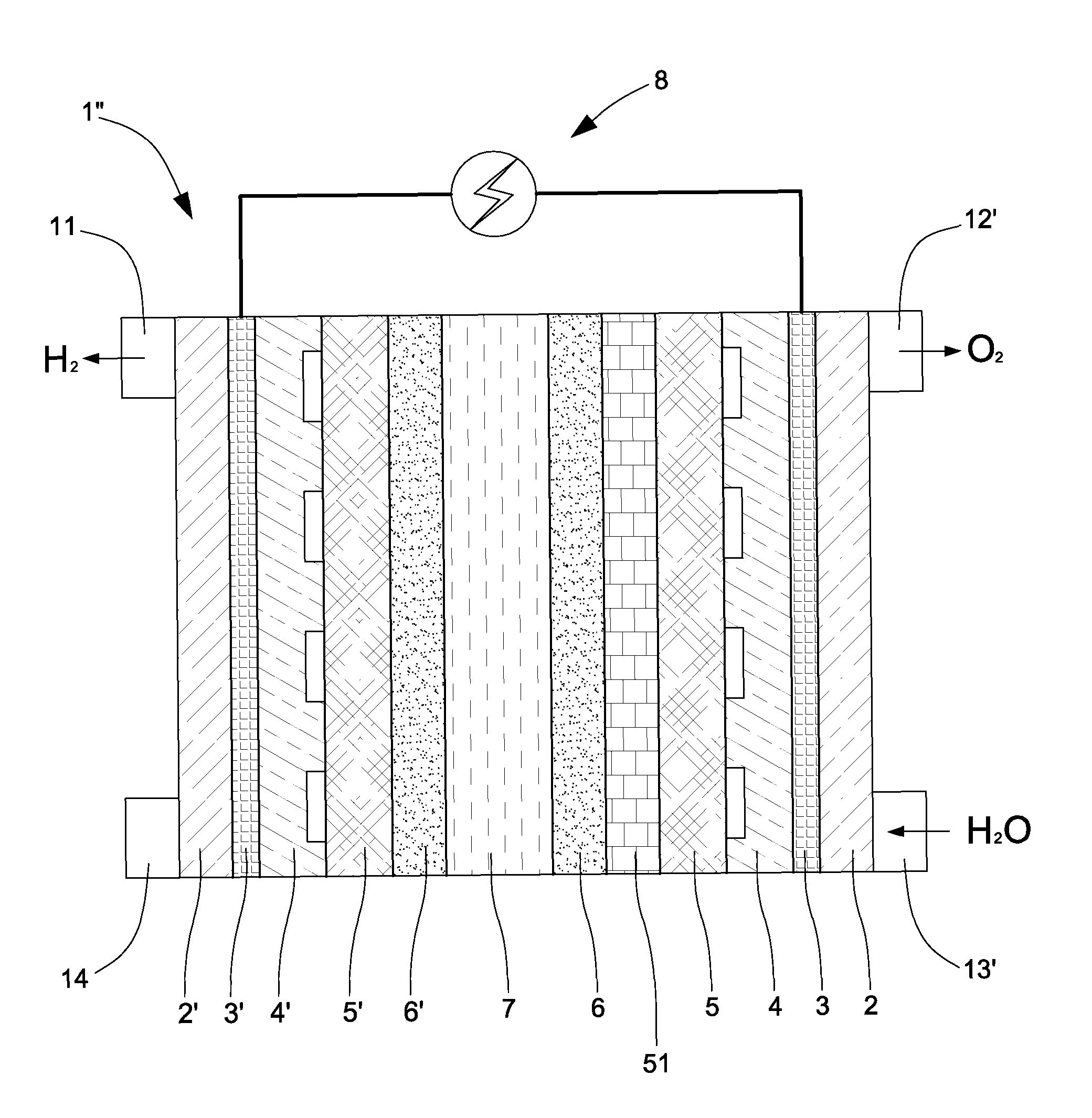 Corrosion resistant gas diffusion layer with a micro protective layer for electrochemical cells