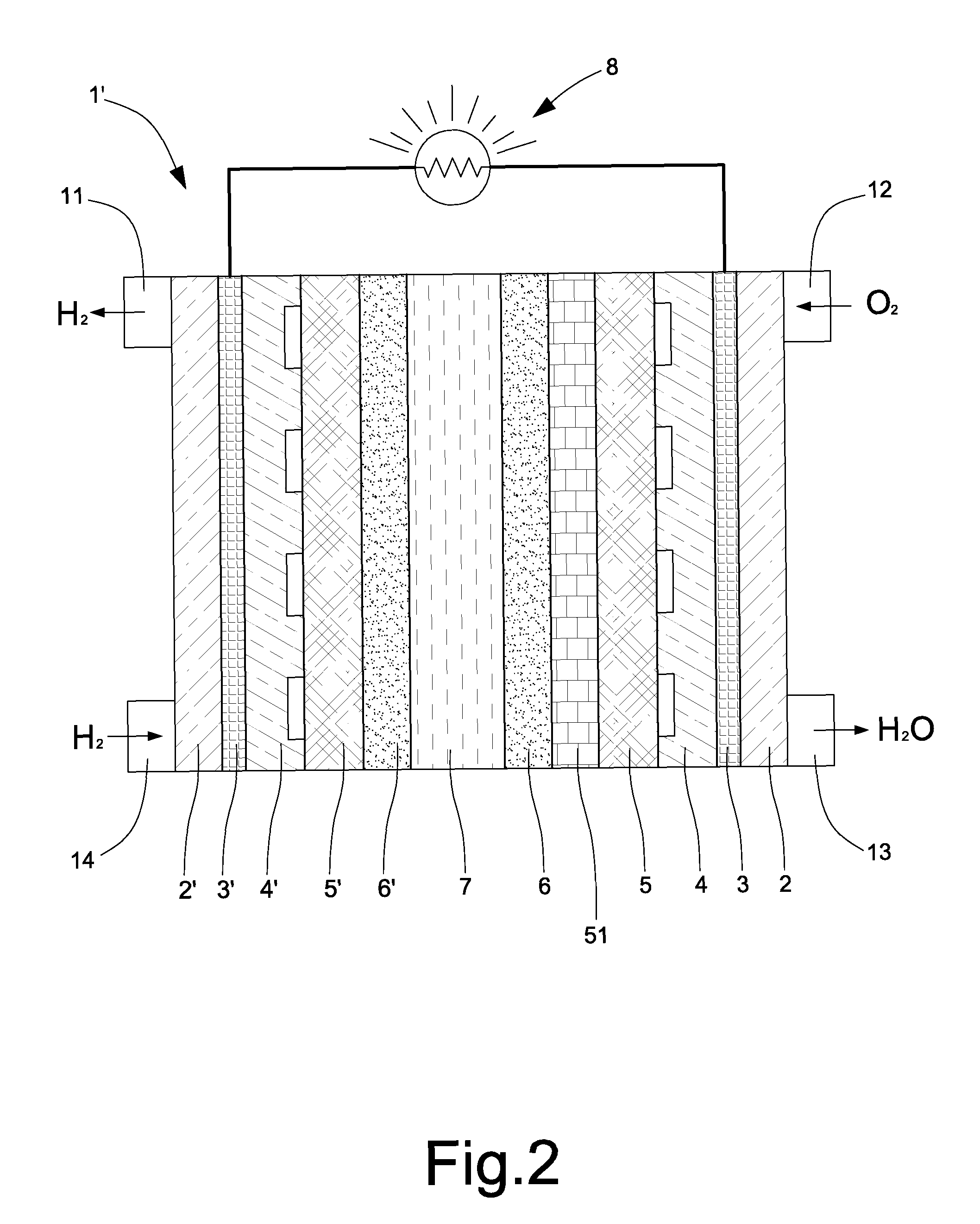 Corrosion resistant gas diffusion layer with a micro protective layer for electrochemical cells