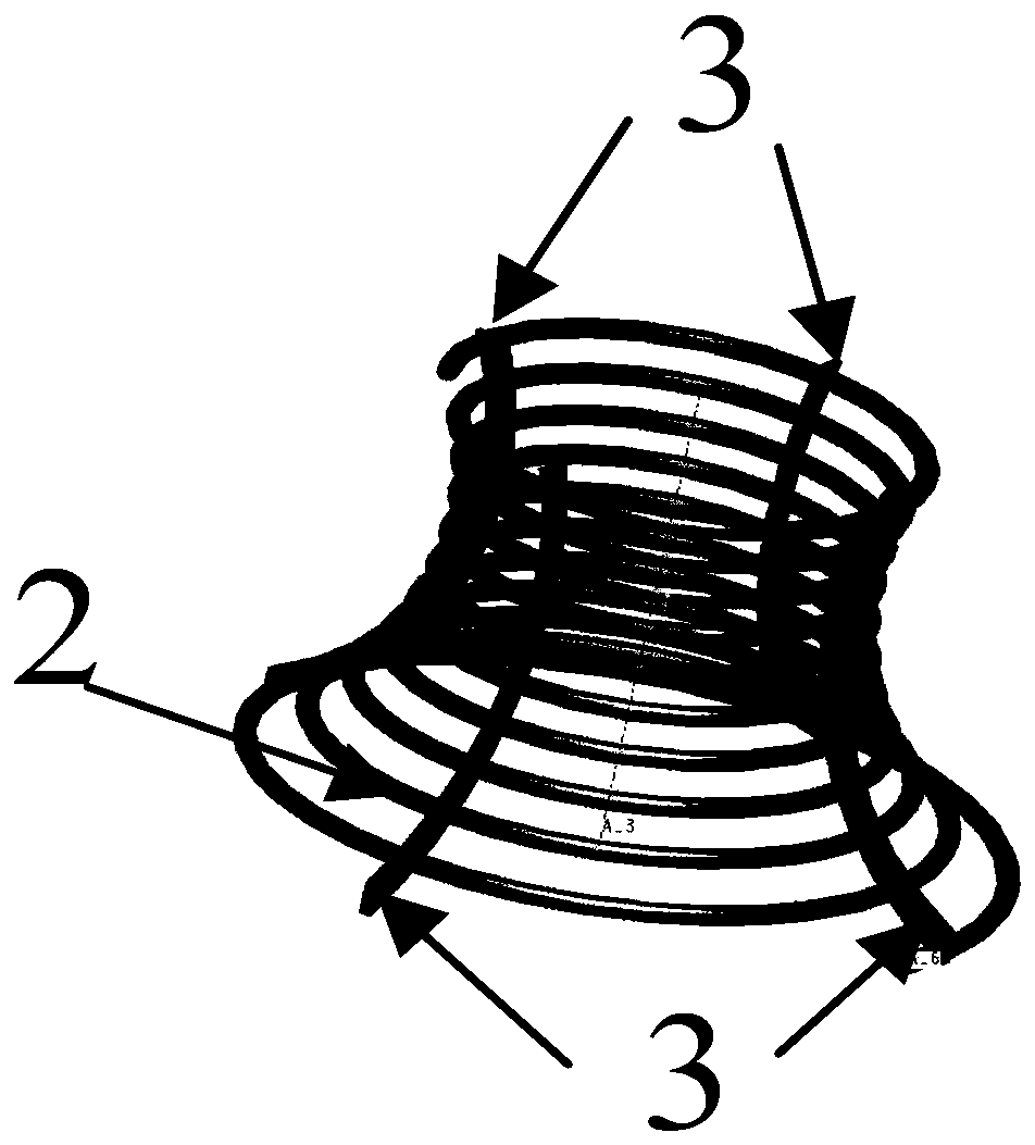 Precise molding method for complex internal flow passage structure