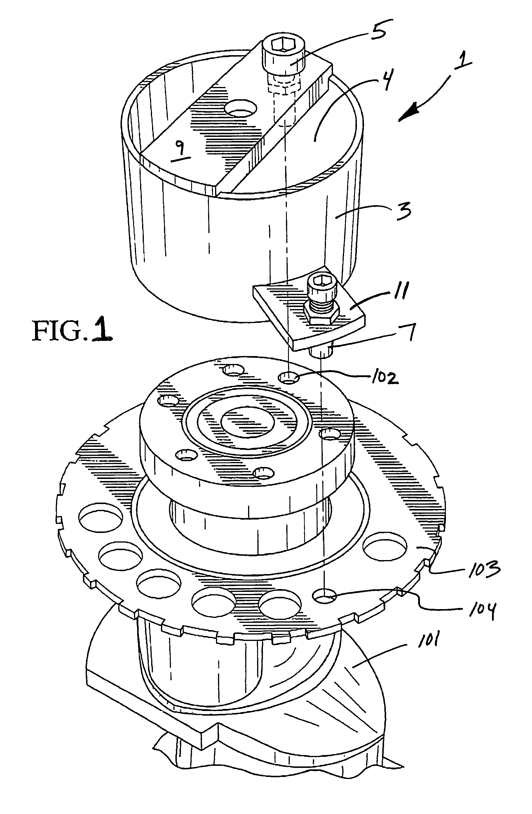 Reluctor ring installation tool