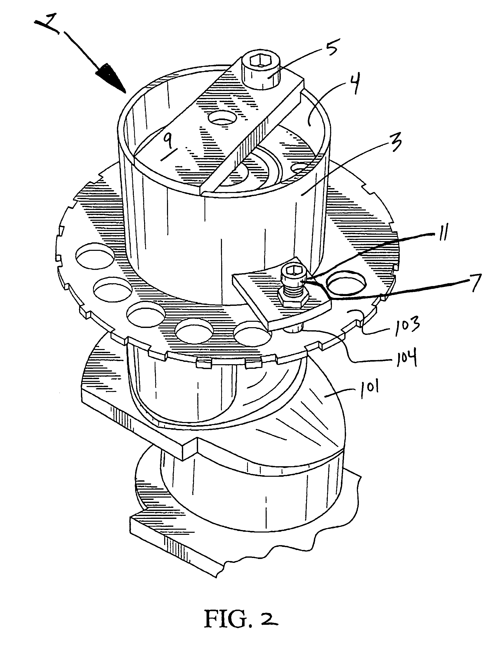 Reluctor ring installation tool