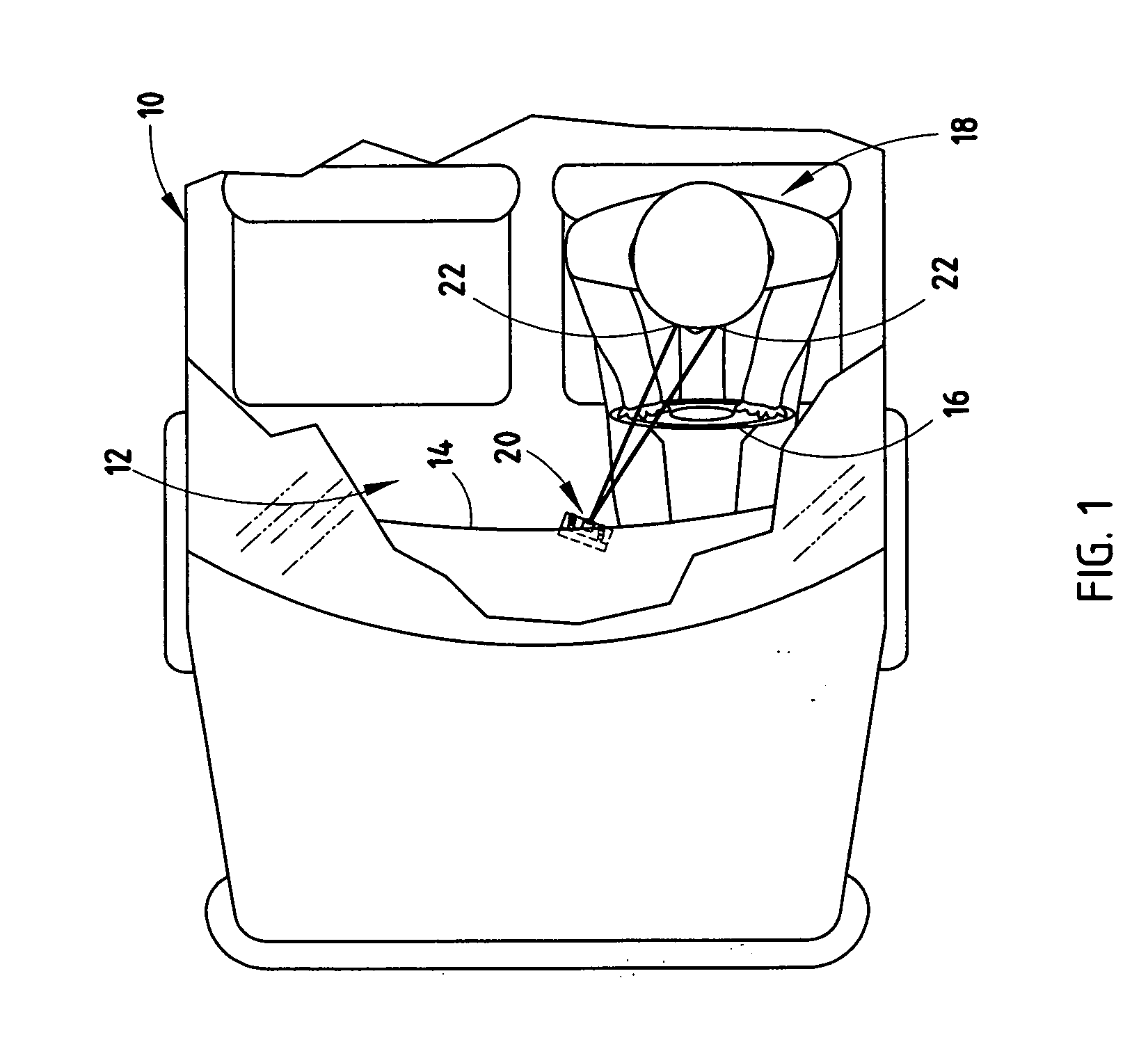 Imaging system and method for monitoring an eye