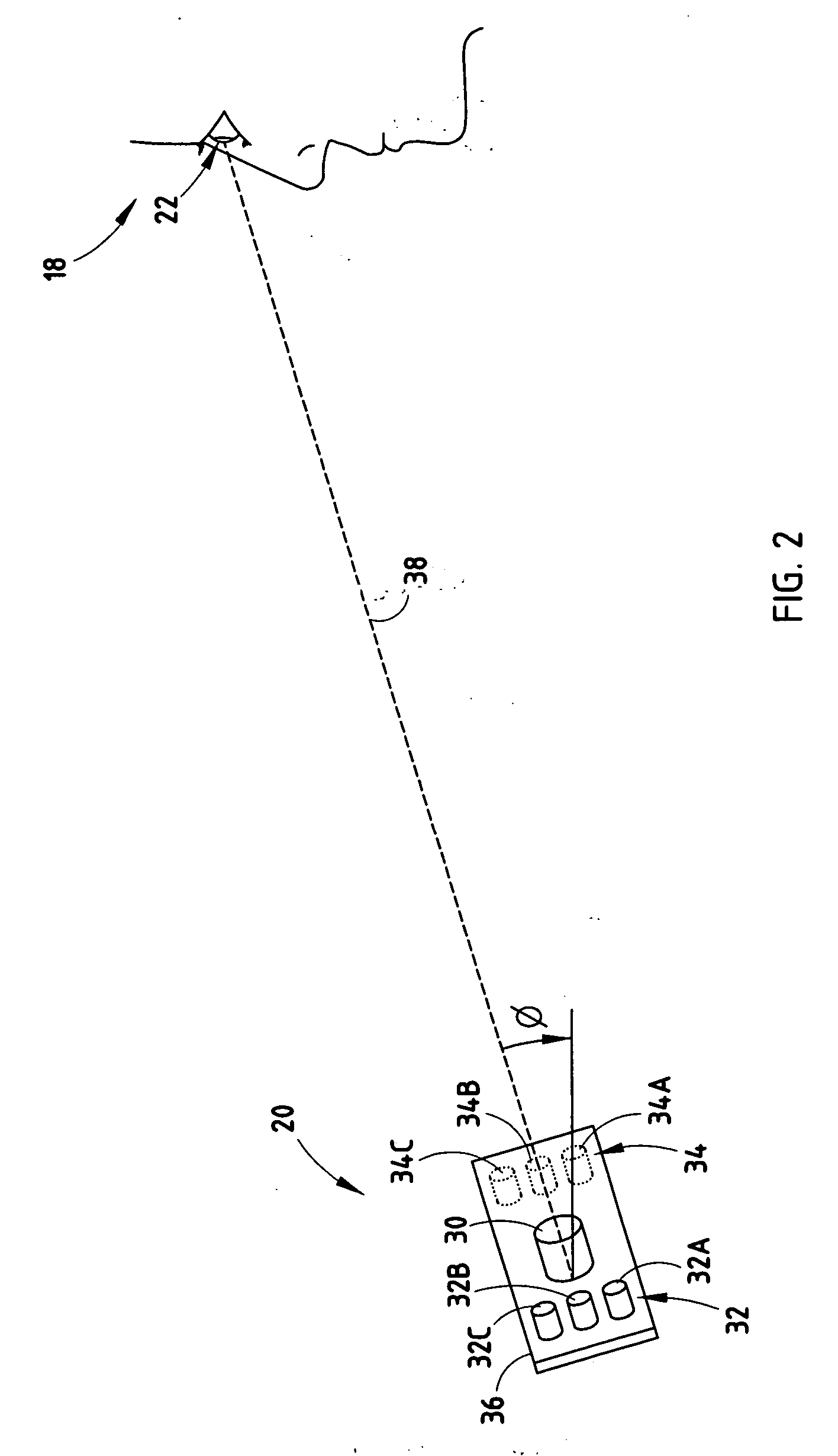 Imaging system and method for monitoring an eye