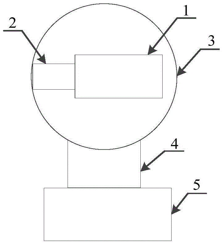 Laser bird repelling device