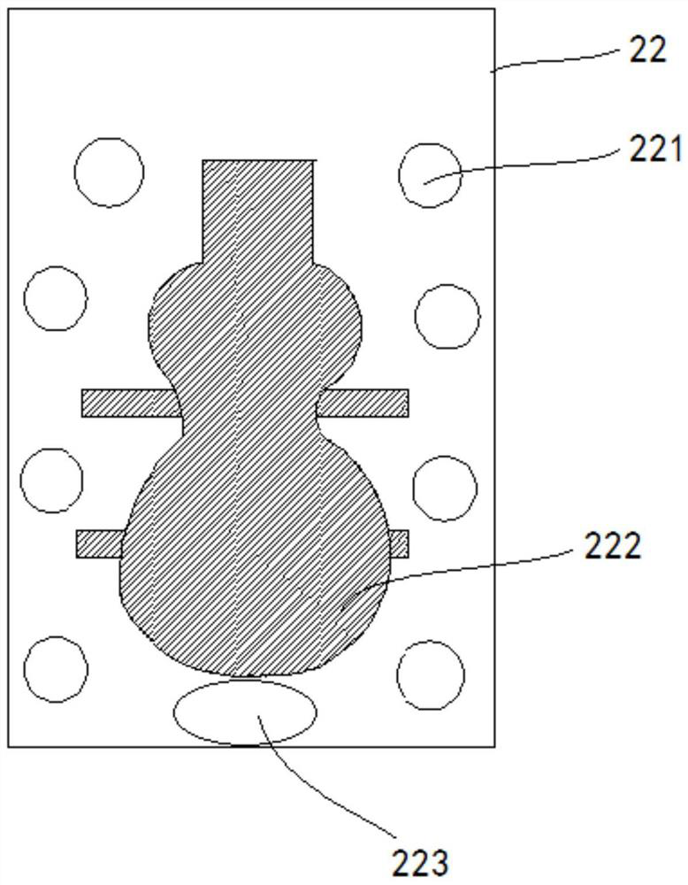 A kind of gypsum container and preparation method thereof